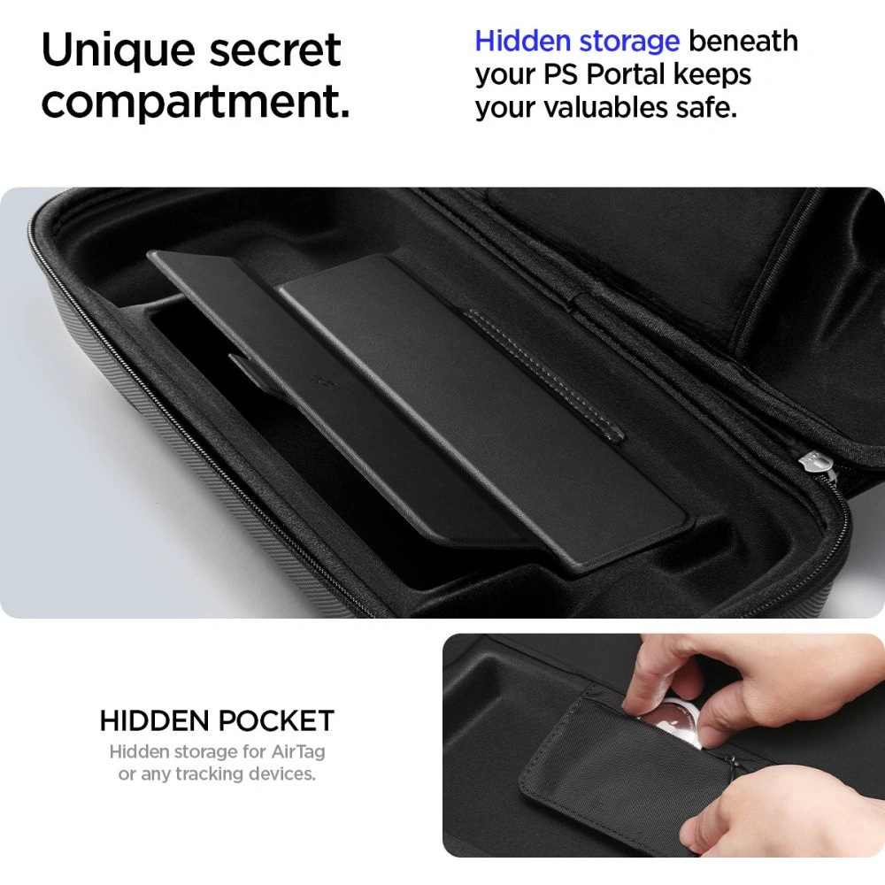 Hurtownia GSM - Etui Spigen Rugged Armor Pro Sony Playstation Portal Černé - SPN3386 - {ean13} - Hurt