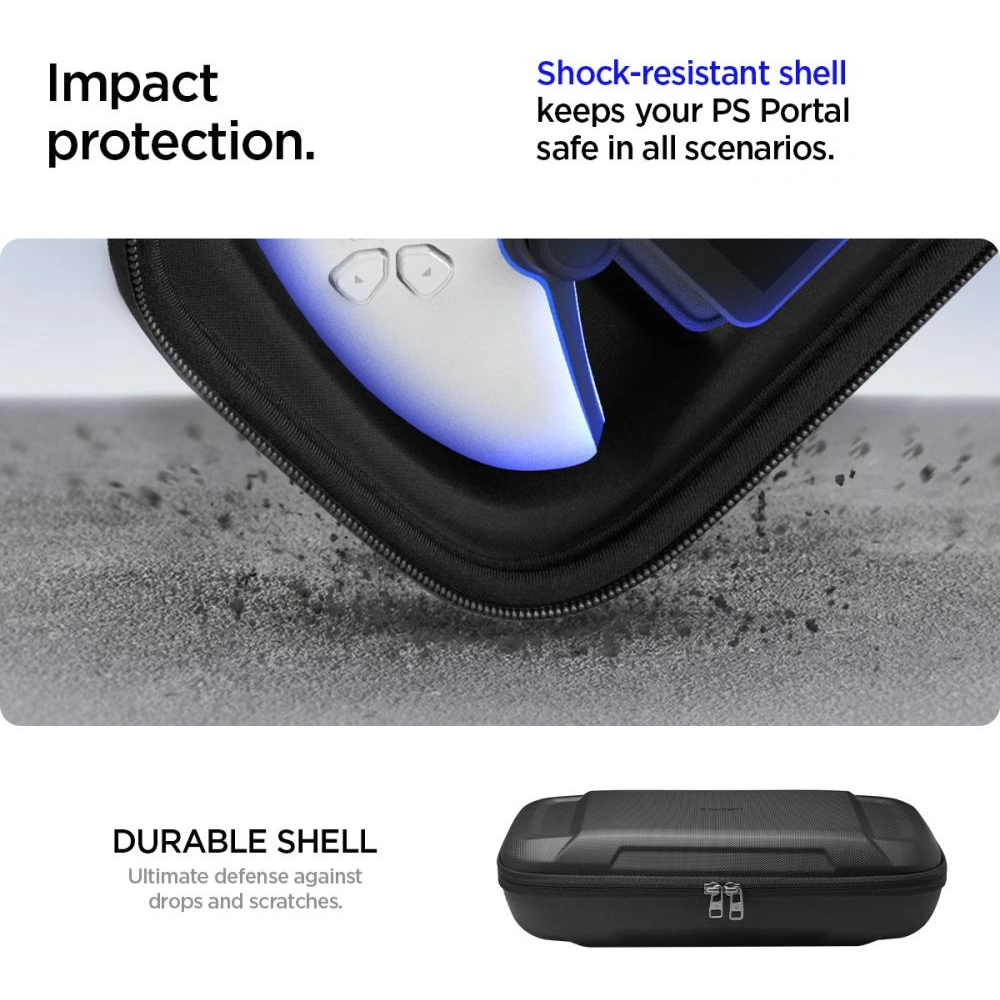Hurtownia GSM - Etui Spigen Rugged Armor Pro Sony Playstation Portal Černé - SPN3386 - {ean13} - Hurt