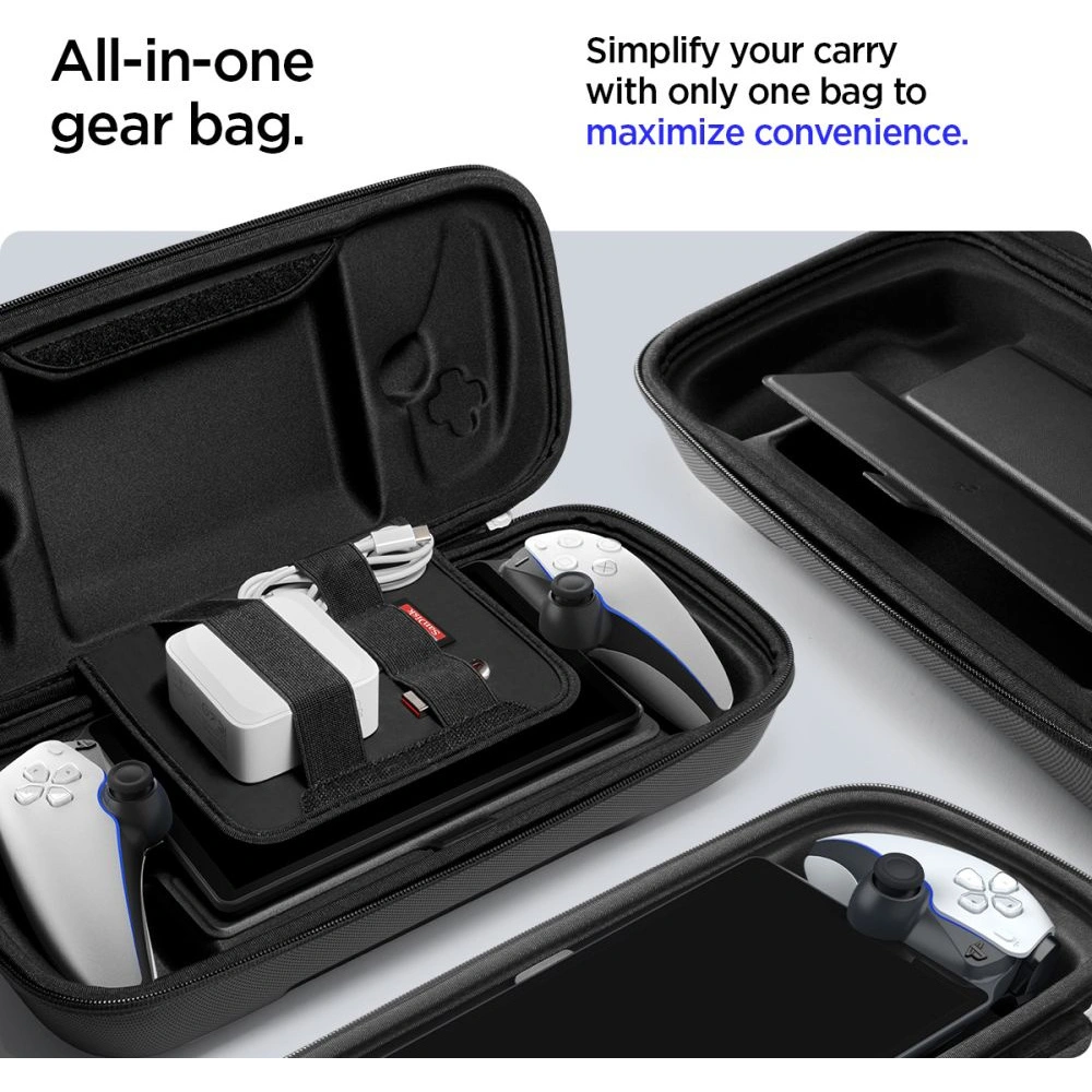 Hurtownia GSM - Etui Spigen Rugged Armor Pro Sony Playstation Portal Černé - SPN3386 - {ean13} - Hurt