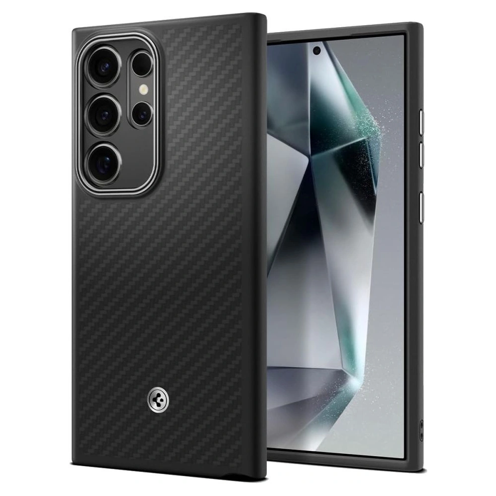 Hurtownia GSM - Etui Spigen Enzo Aramid Samsung Galaxy S24 Ultra Matná černá - SPN3388 - {ean13} - Hurt