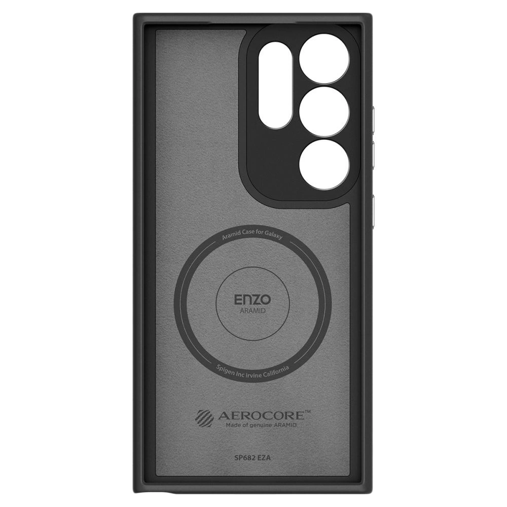Hurtownia GSM - Case Spigen Enzo Aramid Samsung Galaxy S24 Ultra Matt Schwarz - SPN3388 - {ean13} - Hurt