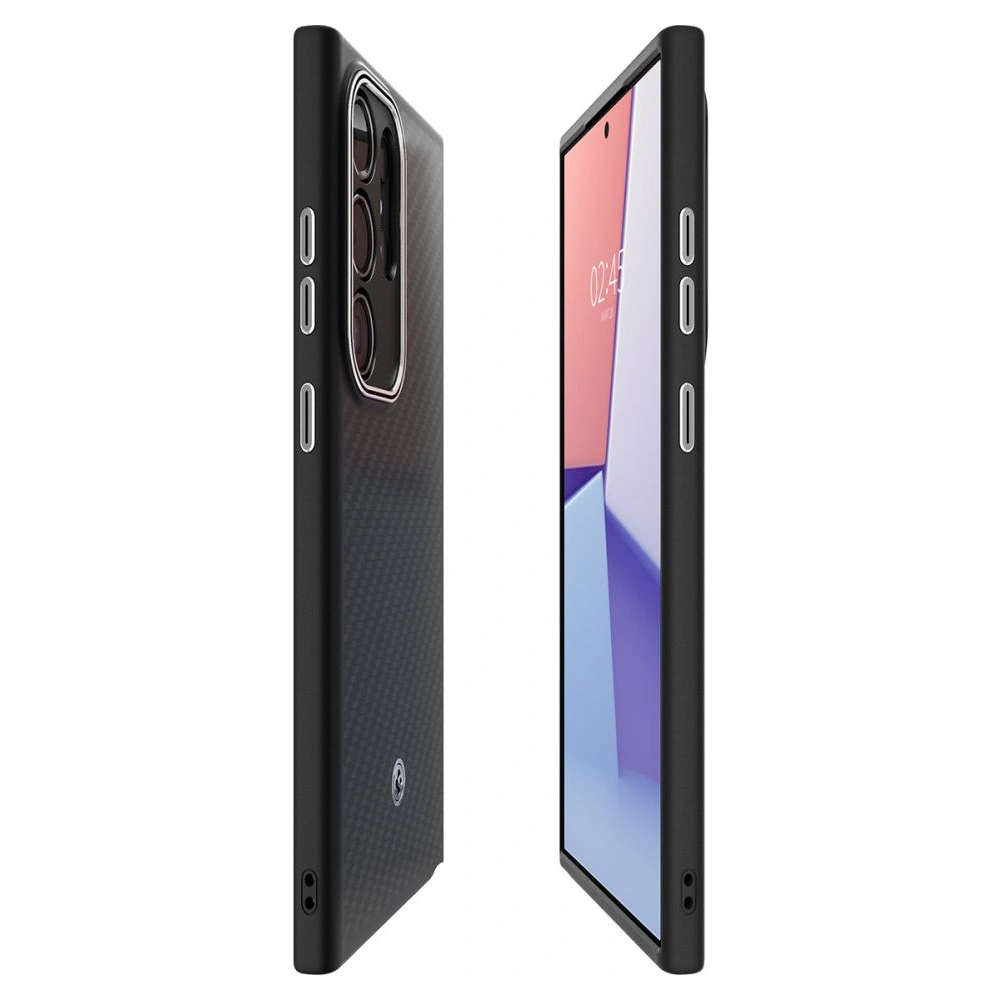 Hurtownia GSM - Case Spigen Enzo Aramid Samsung Galaxy S24 Ultra Matt Schwarz - SPN3388 - {ean13} - Hurt