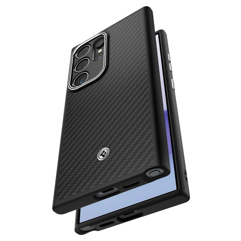 Hurtownia GSM - Case Spigen Enzo Aramid Samsung Galaxy S24 Ultra Matt Schwarz - SPN3388 - {ean13} - Hurt