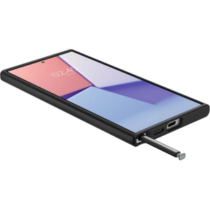 Hurtownia GSM - Case Spigen Enzo Aramid Samsung Galaxy S24 Ultra Matt Schwarz - SPN3388 - {ean13} - Hurt