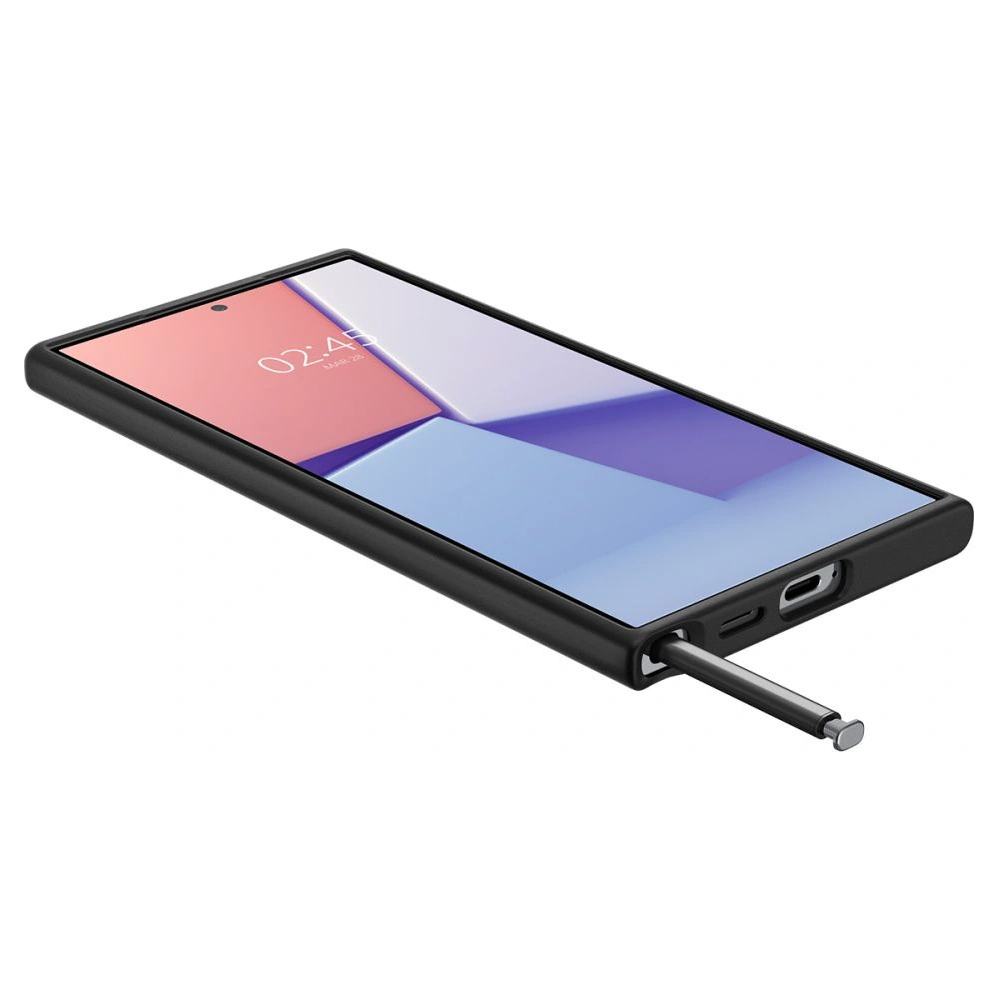 Hurtownia GSM - Case Spigen Enzo Aramid Samsung Galaxy S24 Ultra Matt Schwarz - SPN3388 - {ean13} - Hurt