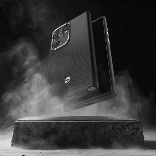 Etui Spigen Enzo Aramid Samsung Galaxy S24 Ultra Matte Black