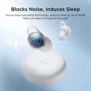Hurtownia GSM - Vezeték nélküli, fülbe helyezhető TWS Joyroom JR-TS2 Cozydots Sorozat Bluetooth 5.3 ENC fehér - JYR1017 - {ean13} - Hurt