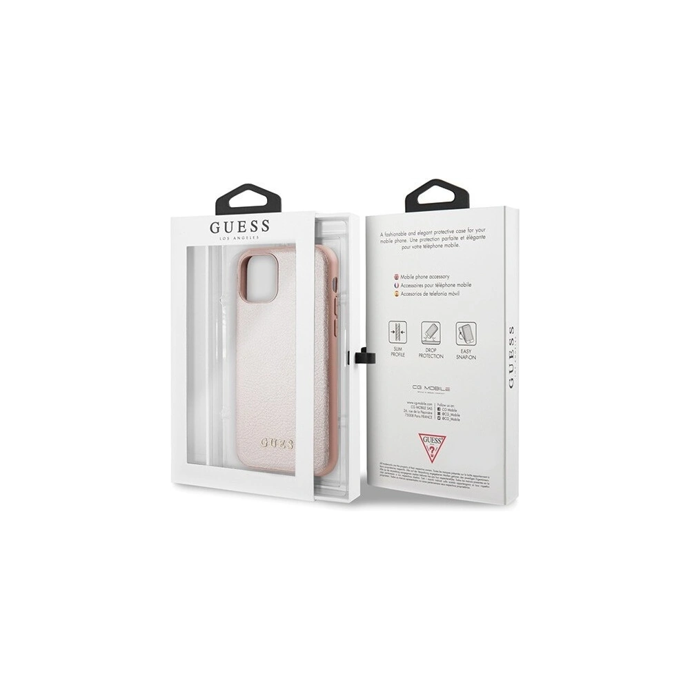 Hurtownia GSM - Etui Guess GUHCN61IGLRG Apple iPhone 11 różowo-złoty/rose gold hard case Iridescent - GUE212RS - {ean13} - Hurt