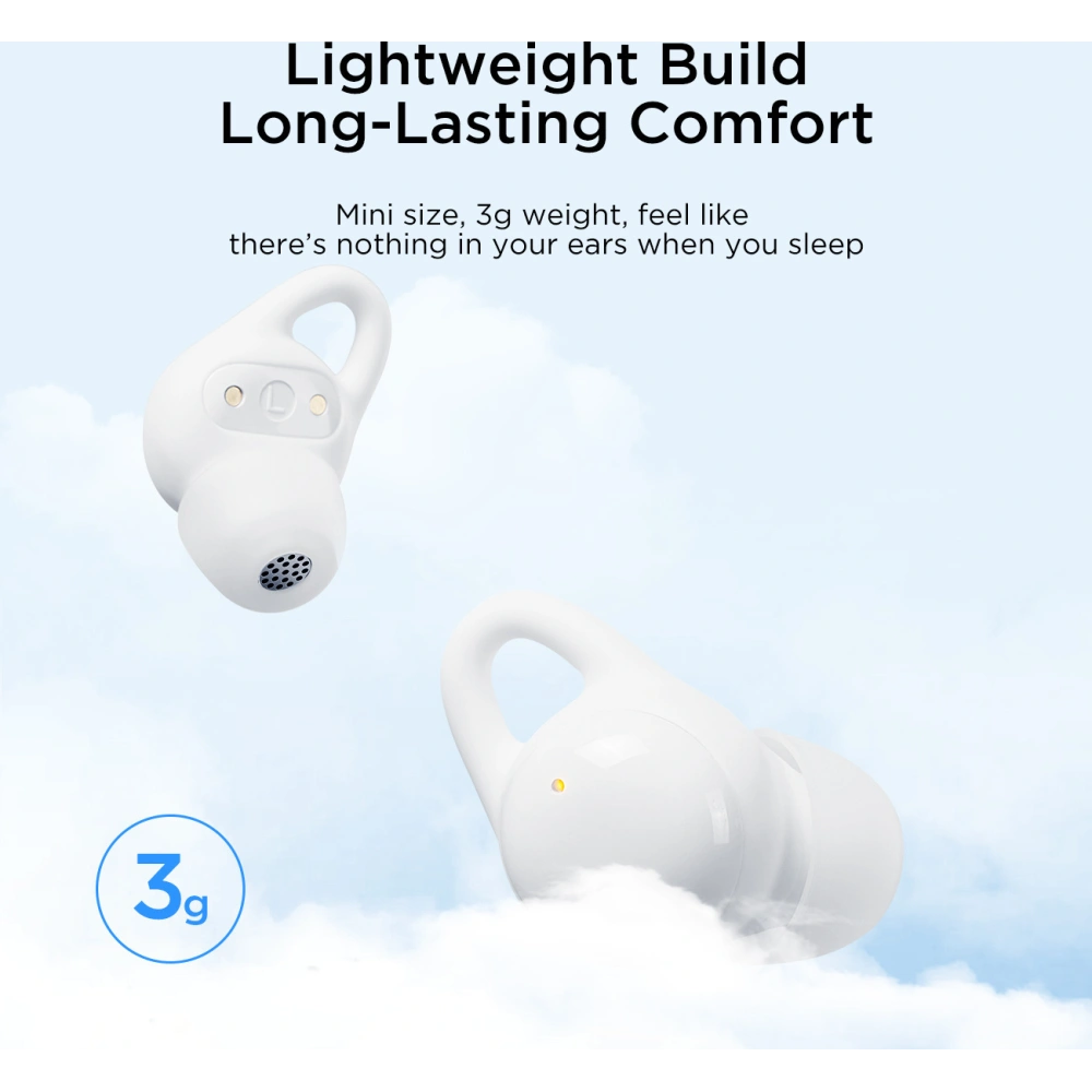Hurtownia GSM - Vezeték nélküli, fülbe helyezhető TWS Joyroom JR-TS2 Cozydots Sorozat Bluetooth 5.3 ENC fehér - JYR1017 - {ean13} - Hurt