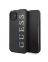 Wholesale Guess GUHCN61LGMLBK iPhone 11 black hard case Glitter Logo - GUE213BLK - {ean13} - Hurt