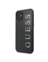 Wholesale Guess GUHCN61LGMLBK iPhone 11 black hard case Glitter Logo - GUE213BLK - {ean13} - Hurt