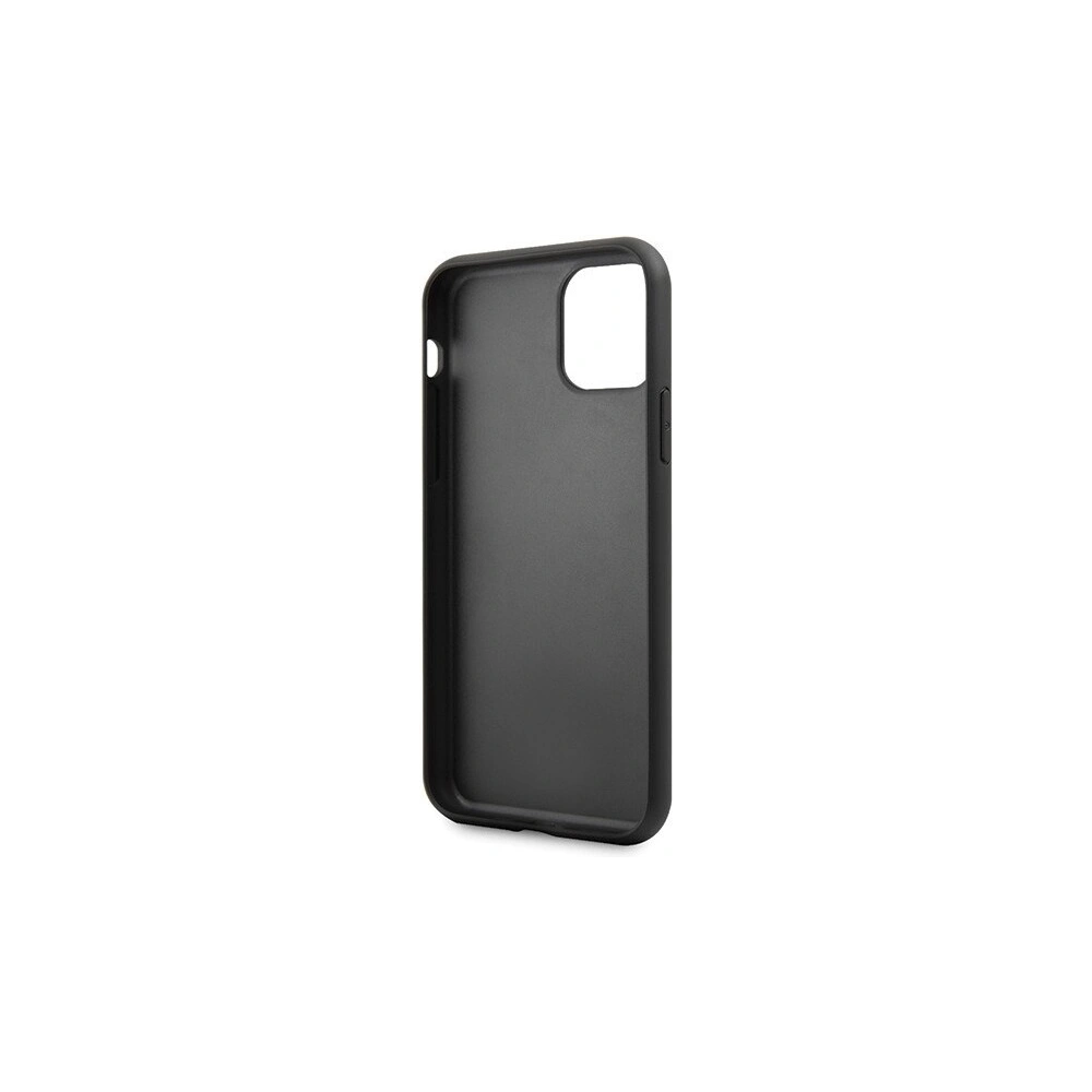 Hurtownia GSM - Etui Guess GUHCN61LGMLBK Apple iPhone 11 czarny/black hard case Glitter Logo - GUE213BLK - {ean13} - Hurt