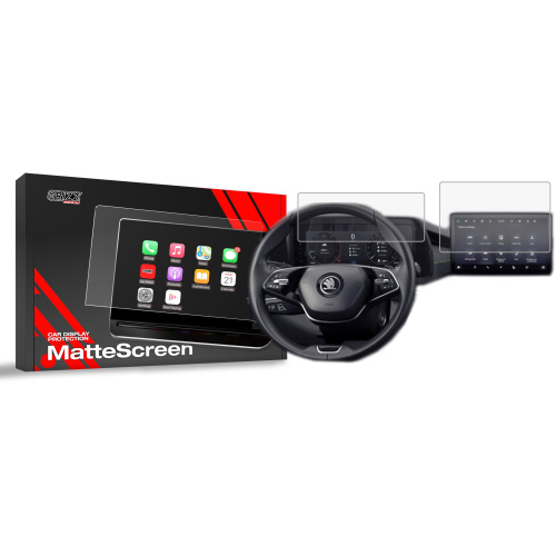 Hurtownia GrizzGlass - 5906146417571 - GRZ9169 - Folia matowa GrizzGlass CarDisplay Protection do Skoda Superb 4 13" 2024 [2w1] - B2B homescreen