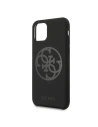 Hurtownia GSM - Etui Guess GUHCN61LS4GBK Apple iPhone 11 black/czarny hard case Silicone 4G Tone On Tone - GUE214BLK - {ean13} - Hurt