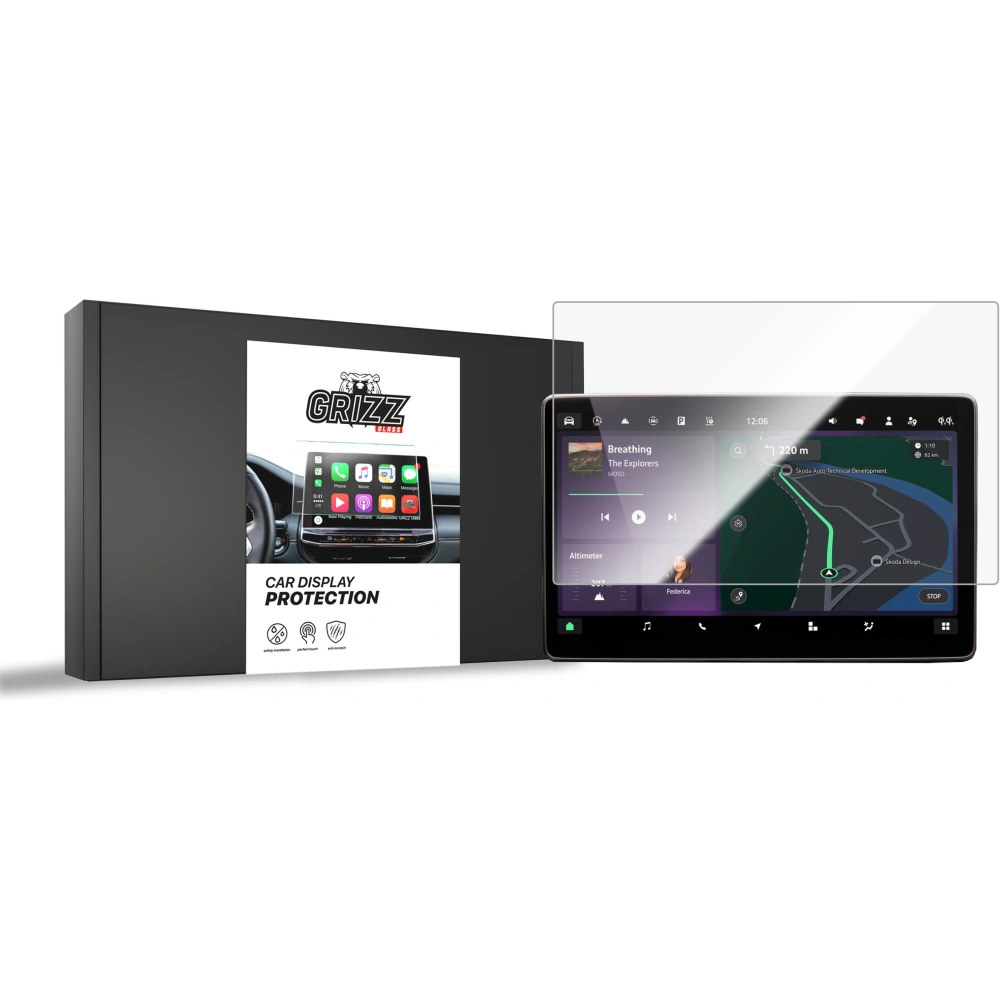 Hurtownia GSM - Cserép fólia GrizzGlass CarDisplay védelem Skoda Kodiaq 2 13" 2024-hez - GRZ9174 - {ean13} - Hurt