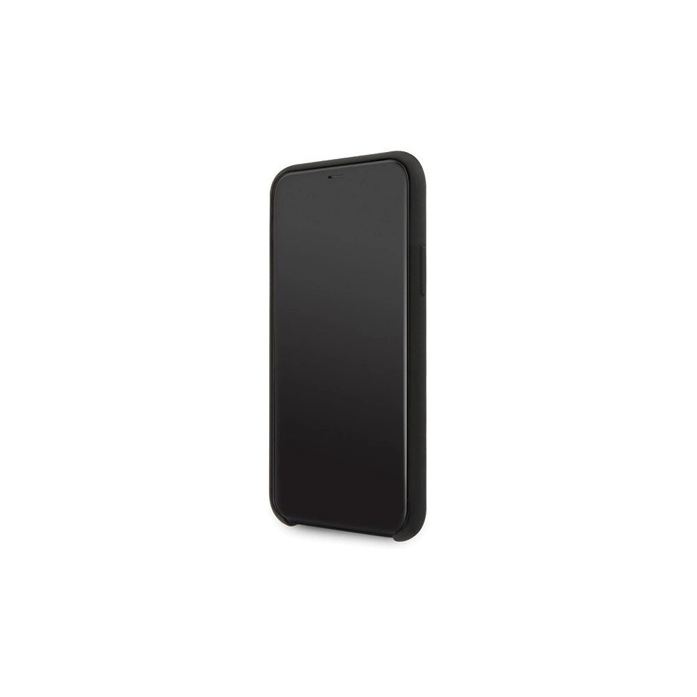 Hurtownia GSM - Etui Guess GUHCN61LS4GBK Apple iPhone 11 black/czarny hard case Silicone 4G Tone On Tone - GUE214BLK - {ean13} - Hurt