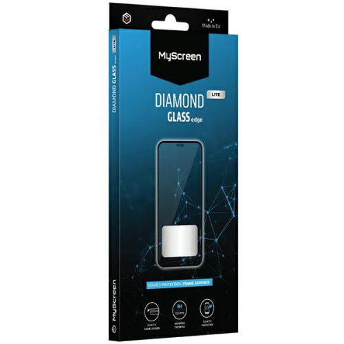 MyScreenProtector Distributor - 5904433226370 - MSRN517 - MyScreen Diamond Glass Edge Lite Full Glue ZTE Black A72s czarny/black - B2B homescreen
