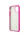 Hurtownia GSM - Etui Guess GUHCN61LS4GFU Apple iPhone 11 fuksja/fuchsia hard case Silicone 4G Tone On Tone - GUE215FKS - {ean13} - Hurt