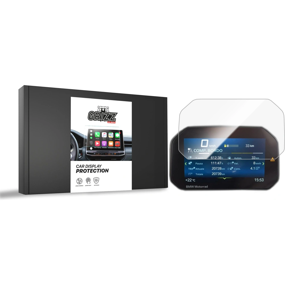 Hurtownia GSM - GrizzGlass CarDisplay Protecție Film ceramic pentru BMW R 1250 RS 6,5" TFT 2019-2024 - GRZ9188 - {ean13} - Hurt