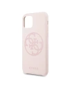 Hurtownia GSM - Etui Guess GUHCN61LS4GLP Apple iPhone 11 light pink/jasnoróżowy hard case Silicone 4G Tone On Tone - GUE217PNK - {ean13} - Hurt