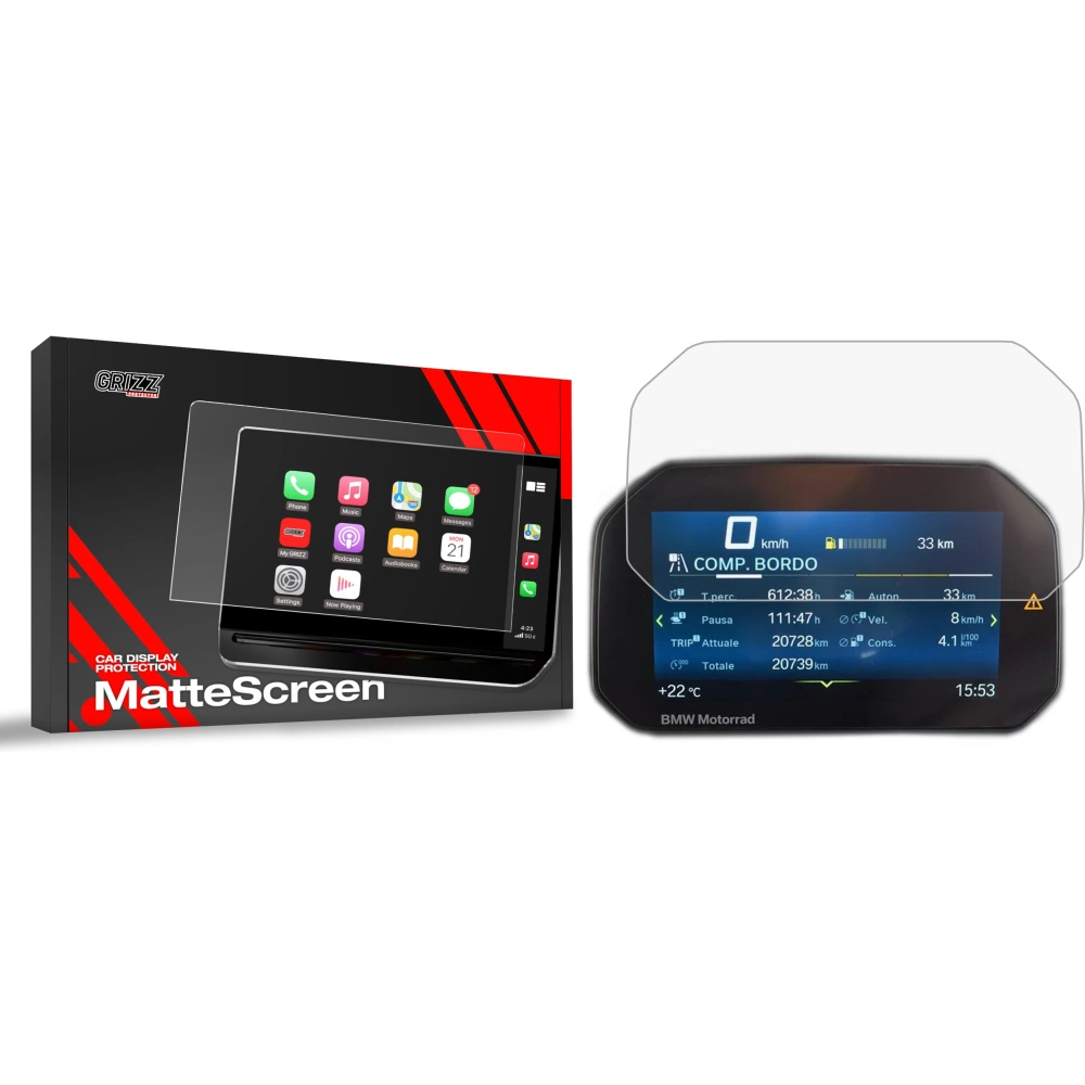 Hurtownia GSM - Fólie matná GrizzGlass CarDisplay Protection pro BMW F 900 R 6,5" TFT 2020-2024 - GRZ9205 - {ean13} - Hurt