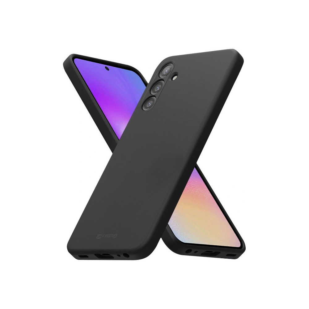 Hurtownia GSM - Etui Crong Color Cover Samsung Galaxy A05s negru - CRG716 - {ean13} - Hurt