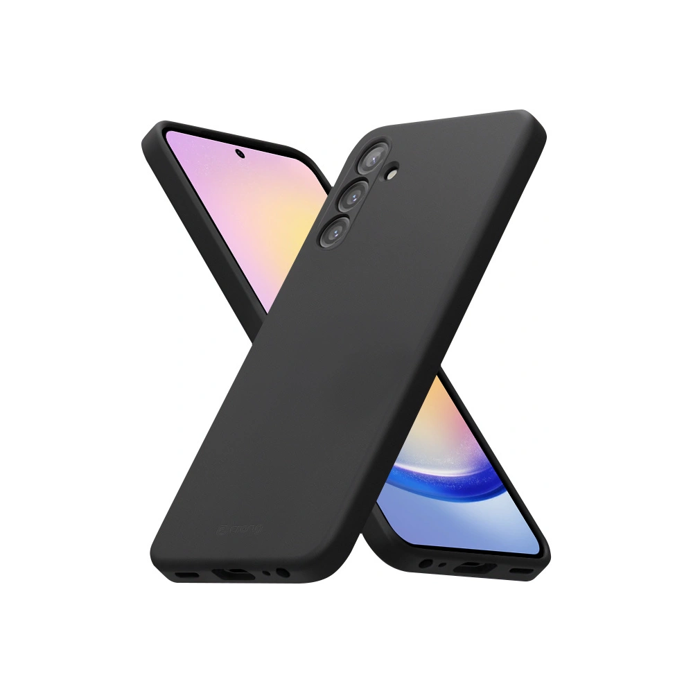 Hurtownia GSM - Etui Crong színes borító Samsung Galaxy A25 5G fekete - CRG718 - {ean13} - Hurt