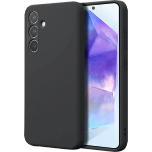 Hurtownia GSM - Etui Crong színes borító Samsung Galaxy A55 5G fekete - CRG722 - {ean13} - Hurt