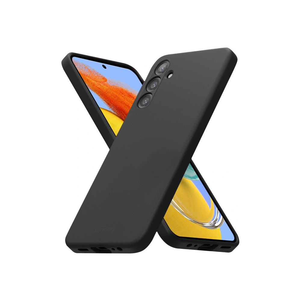 Hurtownia GSM - Etui Crong színes hátlap Samsung Galaxy M14 fekete - CRG726 - {ean13} - Hurt