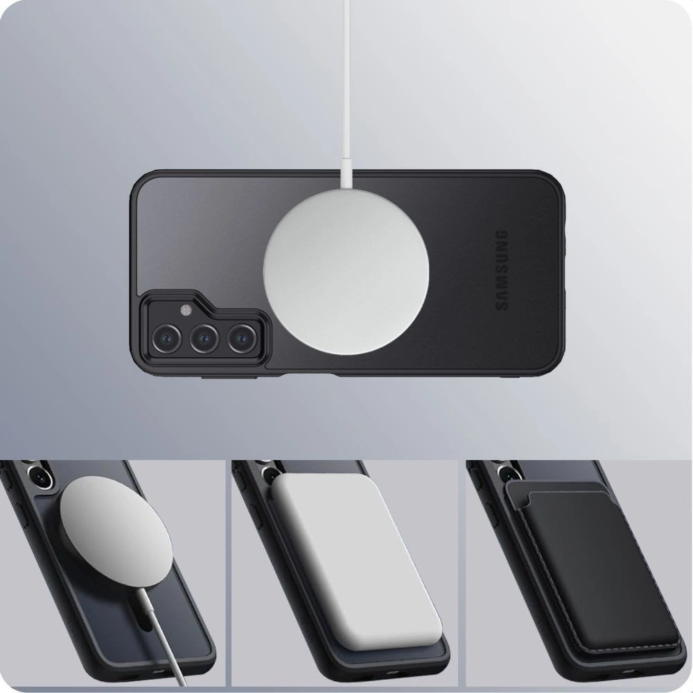 Hurtownia GSM - Etui Tech-Protect MagMat MagSafe Xiaomi Redmi Note 13 Pro 4G matná černá - THP2769 - {ean13} - Hurt