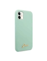 Hurtownia GSM - Etui Guess GUHCN61LSLMGG Apple iPhone 11 zielony/green hard case Silicone Vintage Gold Logo - GUE219GRN - {ean13} - Hurt