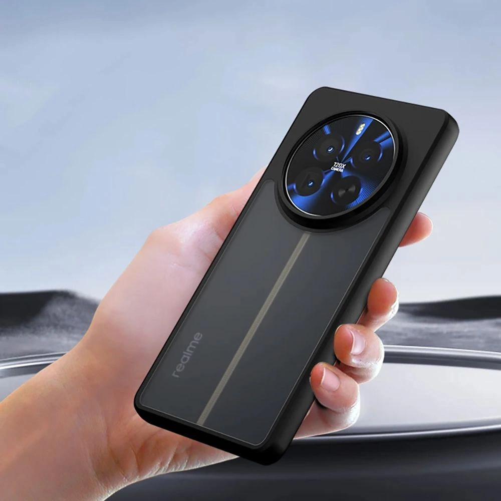 Hurtownia GSM - Etui Tech-Protect MagMat Realme 12 Pro 5G / 12 Pro+ Plus 5G matně černé - THP2770 - {ean13} - Hurt