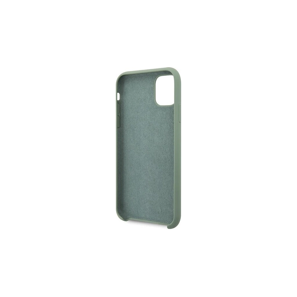 Hurtownia GSM - Etui Guess GUHCN61LSLMGKA Apple iPhone 11 khaki hard case Silicone Vintage Gold Logo - GUE220KHA - {ean13} - Hurt
