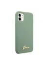 Hurtownia GSM - Etui Guess GUHCN61LSLMGKA Apple iPhone 11 khaki hard case Silicone Vintage Gold Logo - GUE220KHA - {ean13} - Hurt