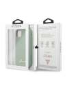Wholesale Guess GUHCN61LSLMGKA iPhone 11 khaki hard case Silicone Vintage Gold Logo - GUE220KHA - {ean13} - Hurt
