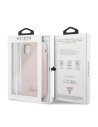 Hurtownia GSM - Etui Guess GUHCN61LSLMGLP Apple iPhone 11 jasnoróżowy/light pink hard case Silicone Vintage Gold Logo - GUE221PNK - {ean13} - Hurt