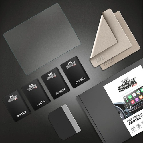 Folia matowa GrizzGlass CarDisplay Protection do Skoda Fabia 8,25" Bolero 2024-2025