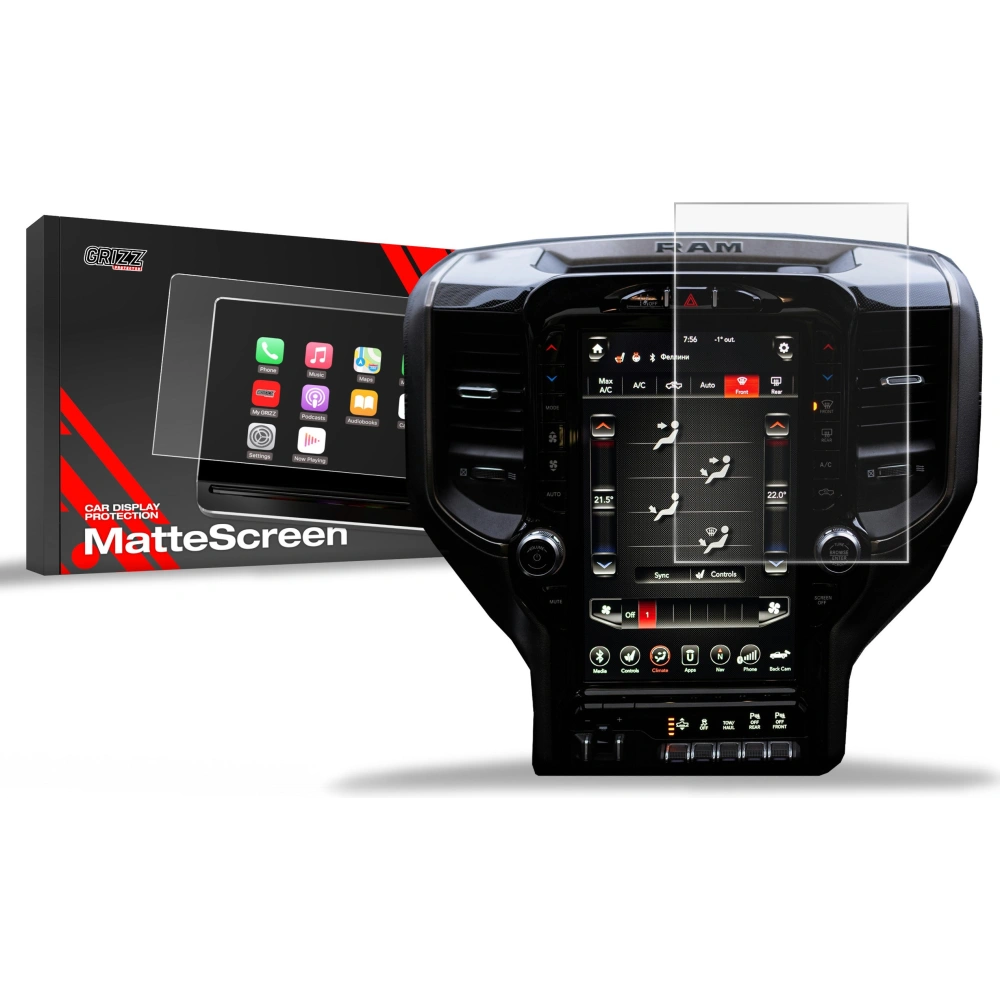 Hurtownia GSM - Matt fólia GrizzGlass CarDisplay védelem Dodge Ram 1500 DT 12" 2019-2022-hez - GRZ9229 - {ean13} - Hurt