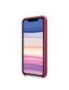 Wholesale Guess GUHCN61LSLMGRE iPhone 11 burgundy hard case Silicone Vintage Gold Logo - GUE222RED - {ean13} - Hurt