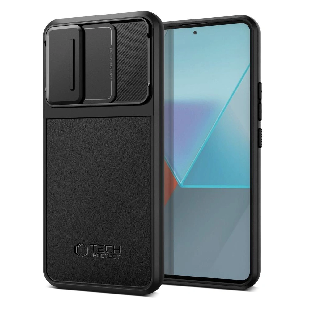 Hurtownia GSM - Etui Tech-Protect Velar Cam+ Xiaomi Redmi Note 13 Pro 5G / Poco X6 5G Fekete - THP2772 - {ean13} - Hurt