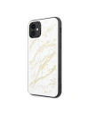 Hurtownia GSM - Etui Guess GUHCN61MGGWH Apple iPhone 11 weiß/white hard case Glitter Marble Glass - GUE224WHT - {ean13} - Hurt