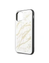 Hurtownia GSM - Etui Guess GUHCN61MGGWH Apple iPhone 11 weiß/white hard case Glitter Marble Glass - GUE224WHT - {ean13} - Hurt