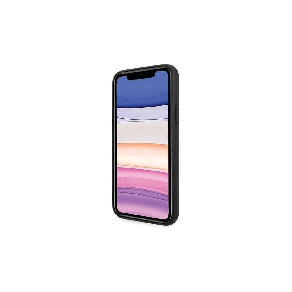 Hurtownia GSM - Etui Guess GUHCN61MGGWH Apple iPhone 11 weiß/white hard case Glitter Marble Glass - GUE224WHT - {ean13} - Hurt