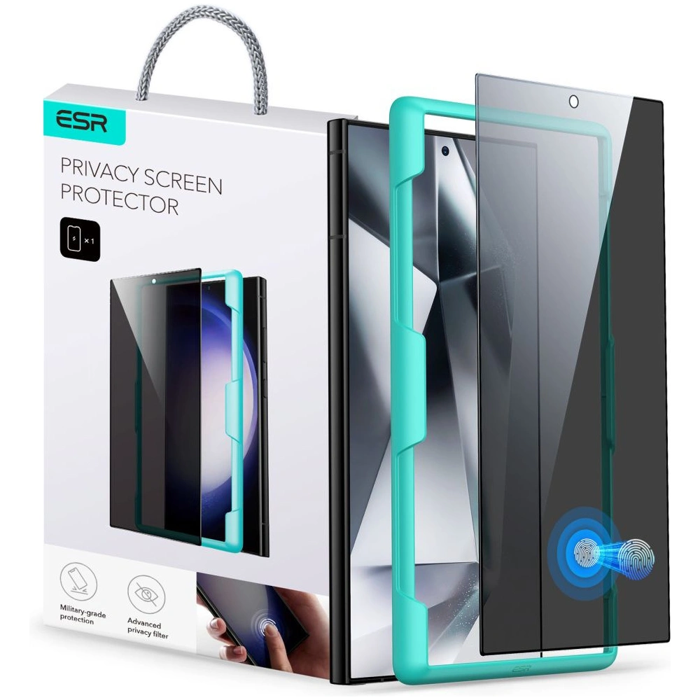 Hurtownia GSM - Gehärtetes Glas ESR für Samsung Galaxy S24 Ultra Datenschutz - ESR767 - {ean13} - Hurt