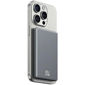 Hurtownia GSM - Powerbank bezprzewodowy USAMS US-CD220 5000mAh 20W Fast Charge ciemnoszary/dark grey - USA1088 - {ean13} - Hurt