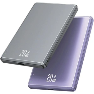 Hurtownia GSM - Powerbank bezprzewodowy USAMS US-CD220 5000mAh 20W Fast Charge ciemnoszary/dark grey - USA1088 - {ean13} - Hurt