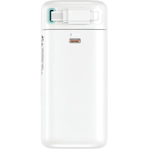 Powerbank USAMS US-CD217 18000mAh PD 45W Încărcare Rapidă XMF Series + cablu Lightning alb/white