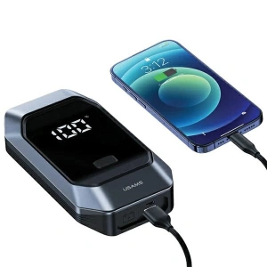 Wholesale USAMS US-ZB284 car starter device with powerbank and flashlight function black - USA1094 - {ean13} - Hurt