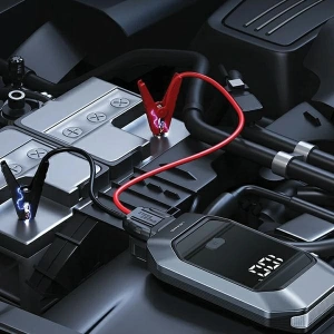 Wholesale USAMS US-ZB284 car starter device with powerbank and flashlight function black - USA1094 - {ean13} - Hurt