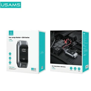 Wholesale USAMS US-ZB284 car starter device with powerbank and flashlight function black - USA1094 - {ean13} - Hurt